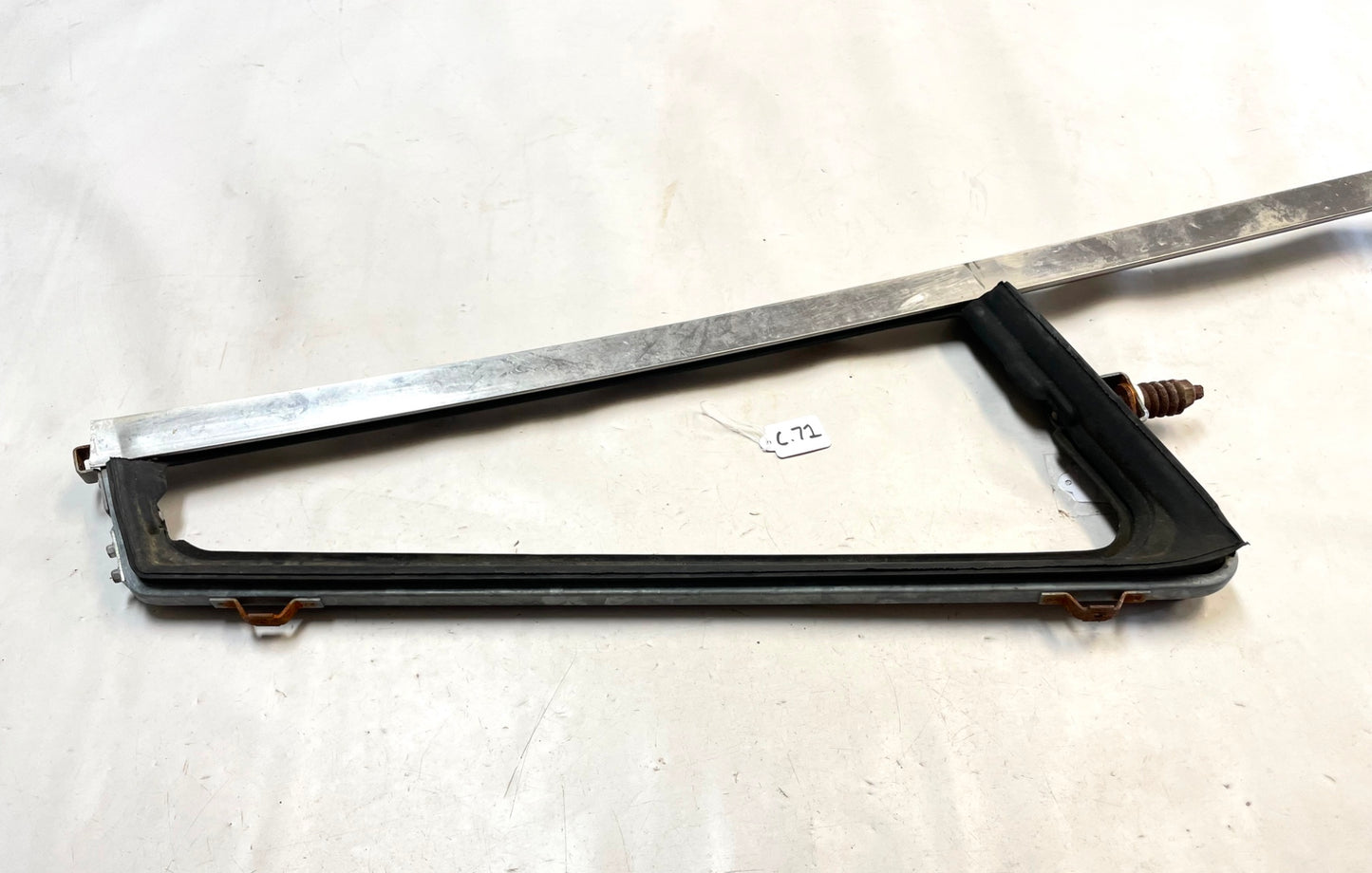 Jeep YJ CJ7 Passenger Right Vent Window FRAME ONLY NO GLASS hard door Wrangler