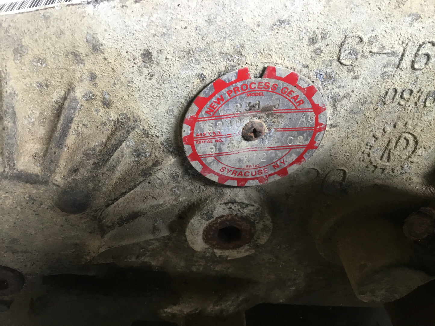 Jeep TJ NP231 Transfer Case 23 Spline short Input NV231 231J Wrangler 4.0 2.4