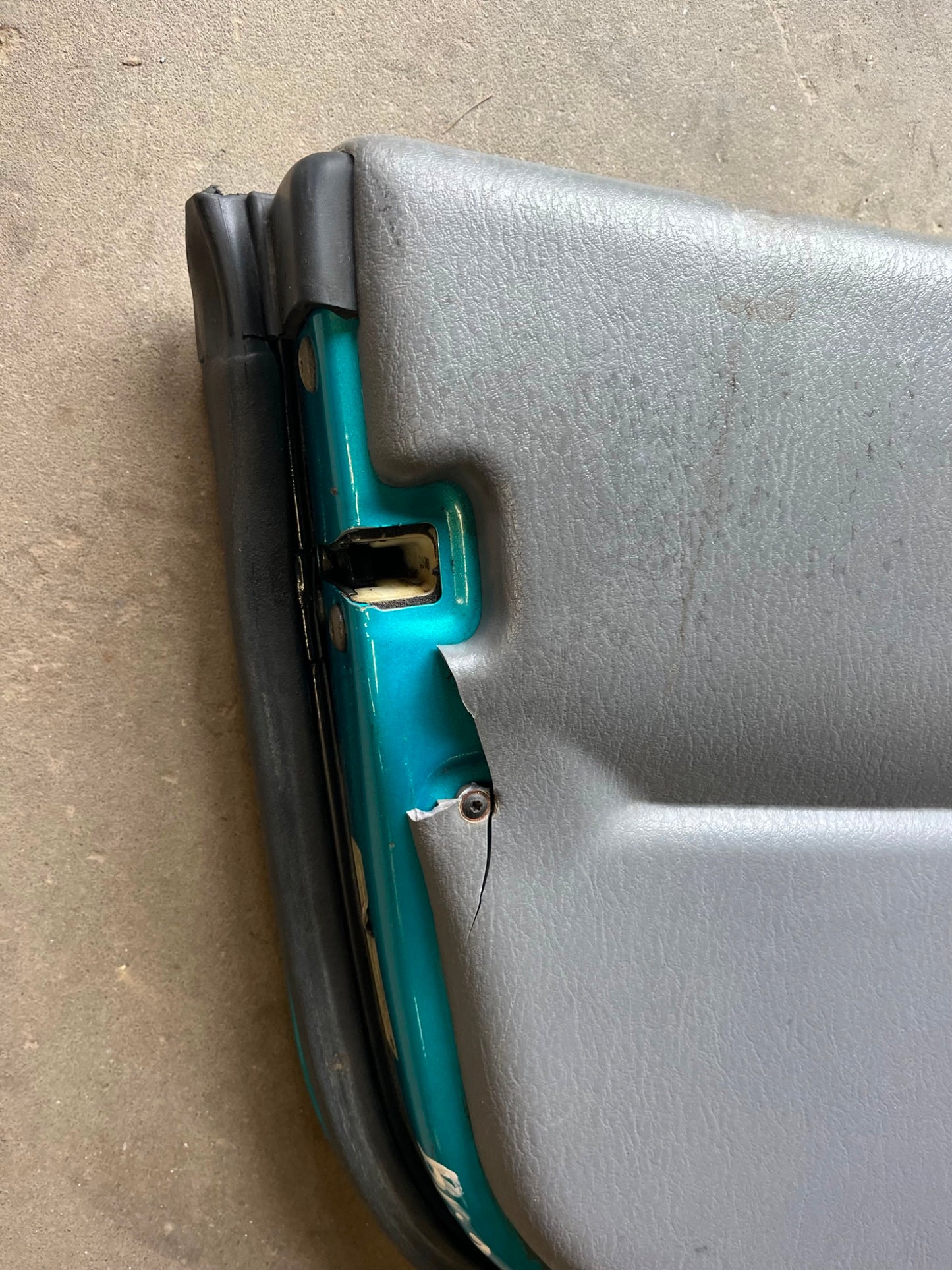 Jeep TJ Wrangler half doors Jade left right door fits 97-06 mist grey panels