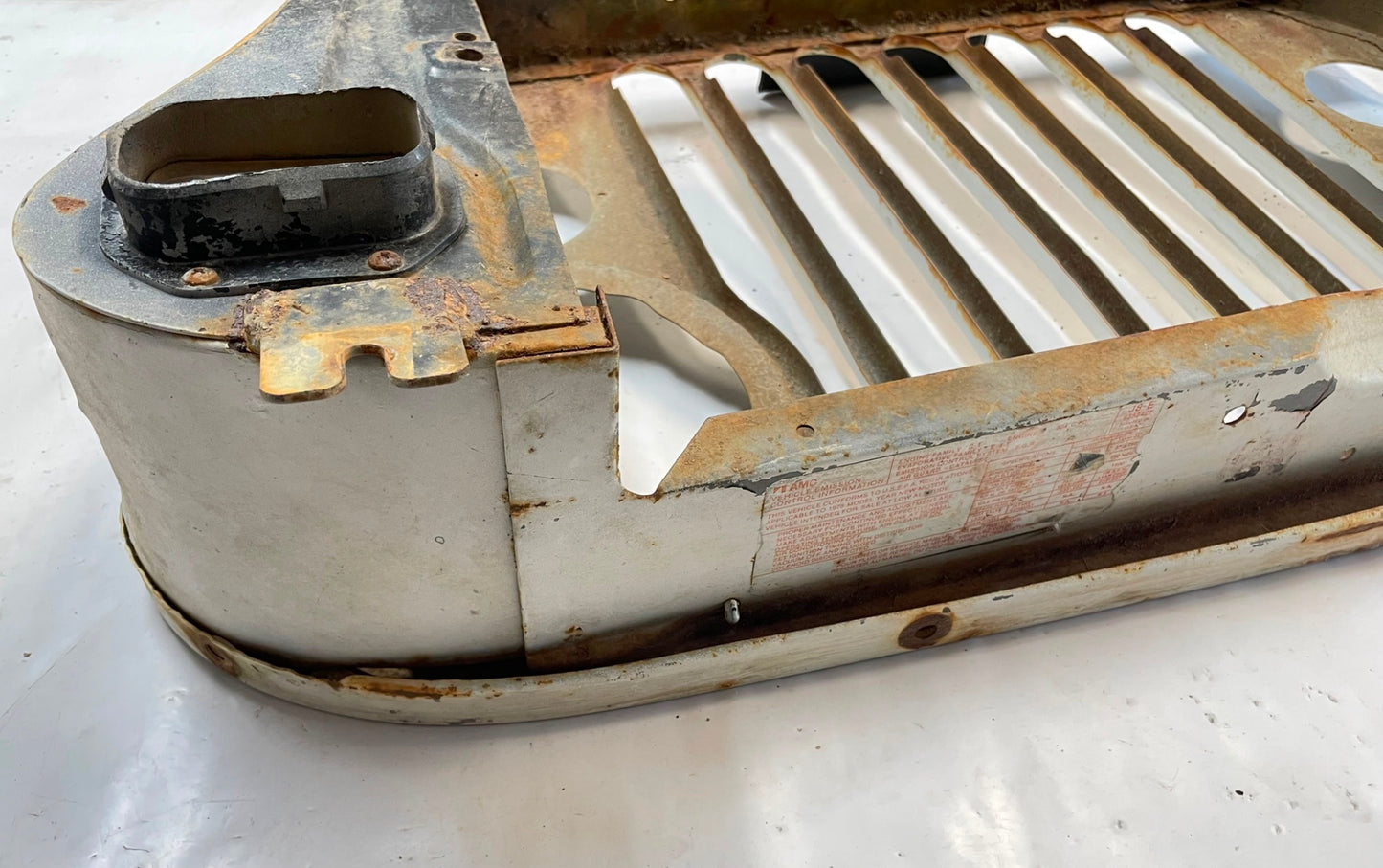 Jeep CJ grill CJ7 CJ5 CJ8 white FACTORY grille 76-86 FREE SHIPPING