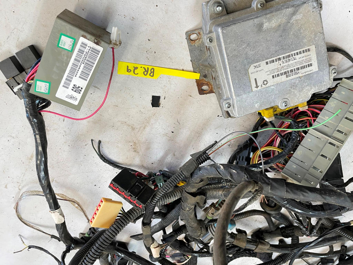 1998 Jeep TJ Wrangler Dash Wiring Harness wire P56009509 FREE SHIPPING