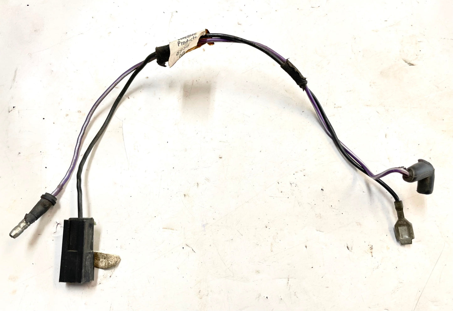 Jeep YJ Wrangler 12 volt cigarette ash tray wiring pig tail plug factory 87-95