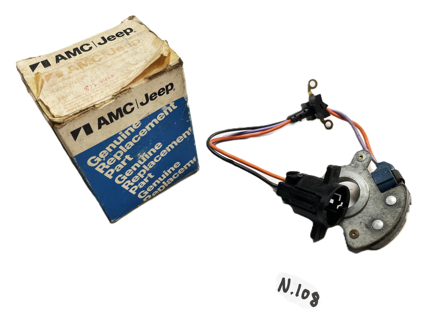 NOS AMC Jeep Distributor pickup coil 8128900 AMC 360 FSJ Cherokee J10 Wagoneer