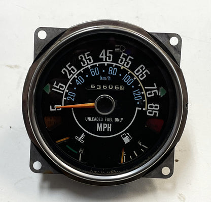Jeep CJ Speedometer Odometer CJ5 CJ7 CJ8 Gauge 85 MPH Read Ad 63,606