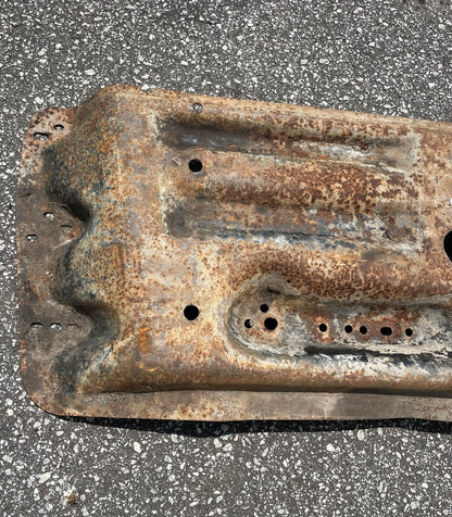 Jeep CJ5 CJ7 Transmisión Placa protectora Travesaño Protector inferior T150 T18 76-79 CJ 