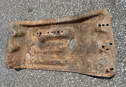 Jeep CJ5 CJ7 Transmisión Placa protectora Travesaño Protector inferior T150 T18 76-79 CJ 