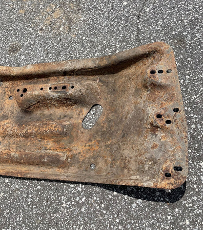 Jeep CJ5 CJ7 Transmisión Placa protectora Travesaño Protector inferior T150 T18 76-79 CJ 