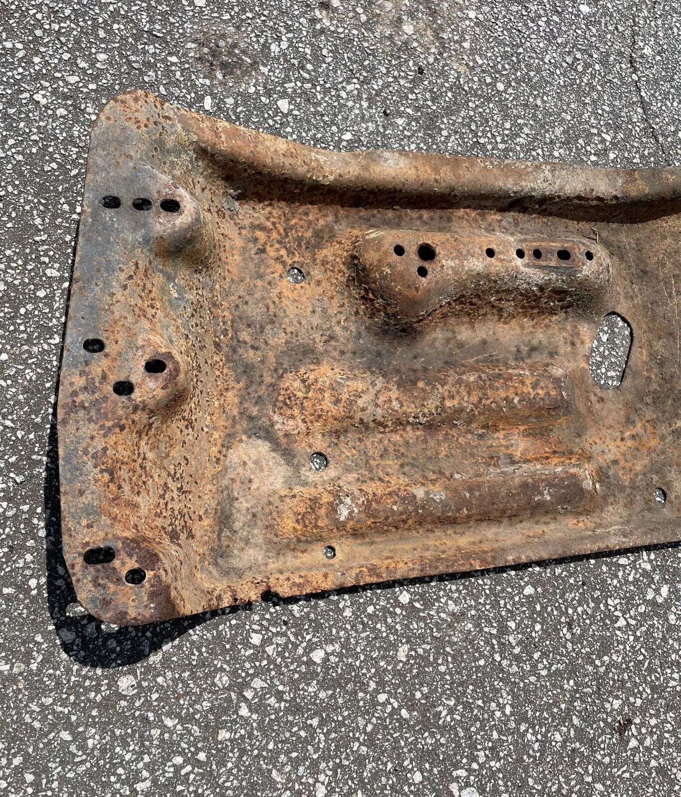 Jeep CJ5 CJ7 Transmisión Placa protectora Travesaño Protector inferior T150 T18 76-79 CJ 