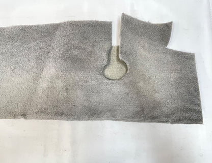 Alfombra gris para el paso de rueda trasero izquierdo/derecho de Jeep YJ Wrangler, compatible con modelos 87-91, ENVÍO GRATIS 