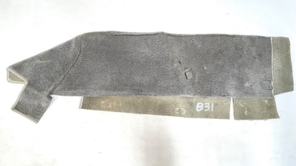 Alfombra gris para el paso de rueda trasero izquierdo/derecho de Jeep YJ Wrangler, compatible con modelos 87-91, ENVÍO GRATIS 