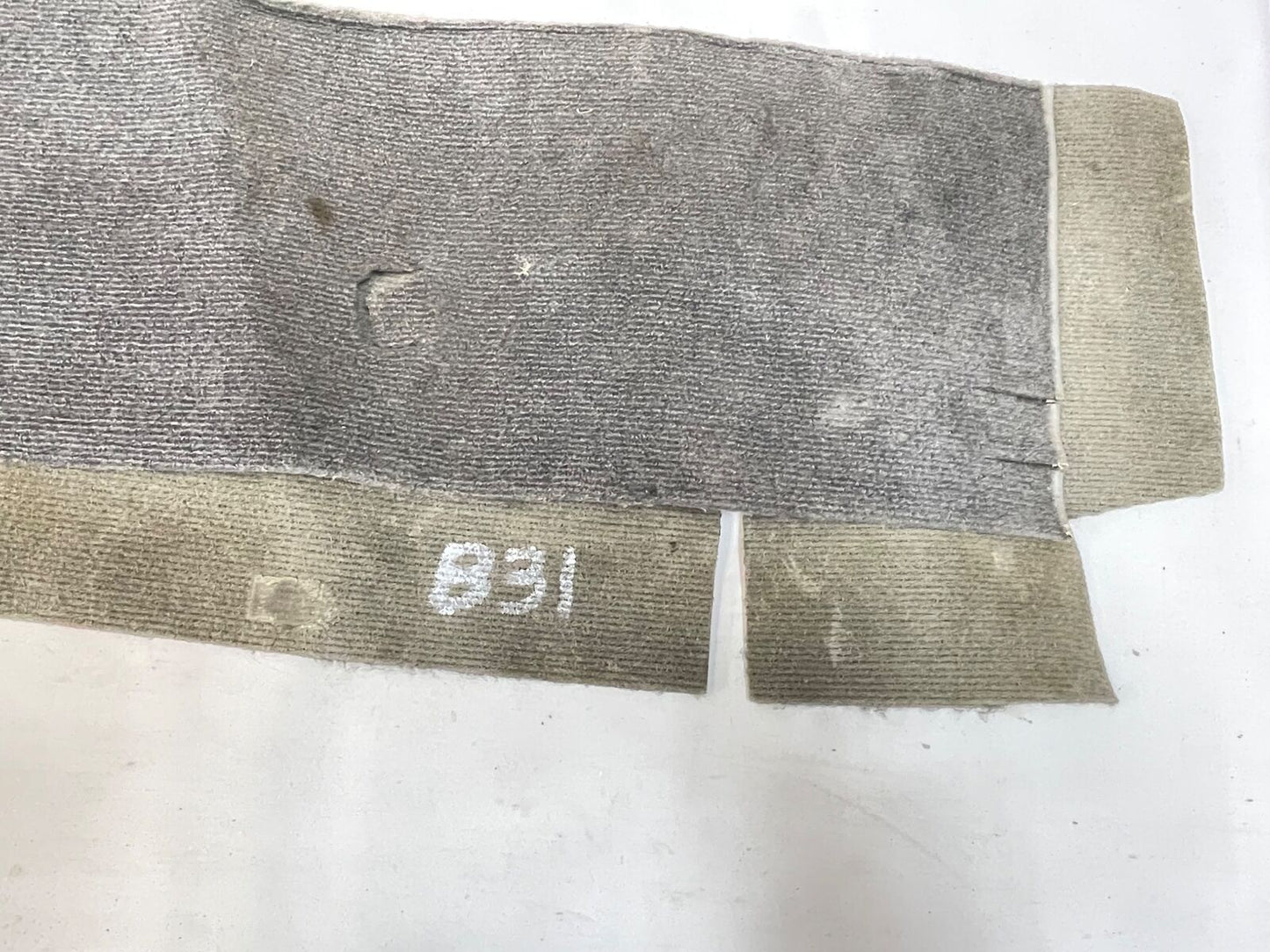 Alfombra gris para el paso de rueda trasero izquierdo/derecho de Jeep YJ Wrangler, compatible con modelos 87-91, ENVÍO GRATIS 