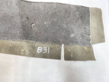 Alfombra gris para el paso de rueda trasero izquierdo/derecho de Jeep YJ Wrangler, compatible con modelos 87-91, ENVÍO GRATIS 