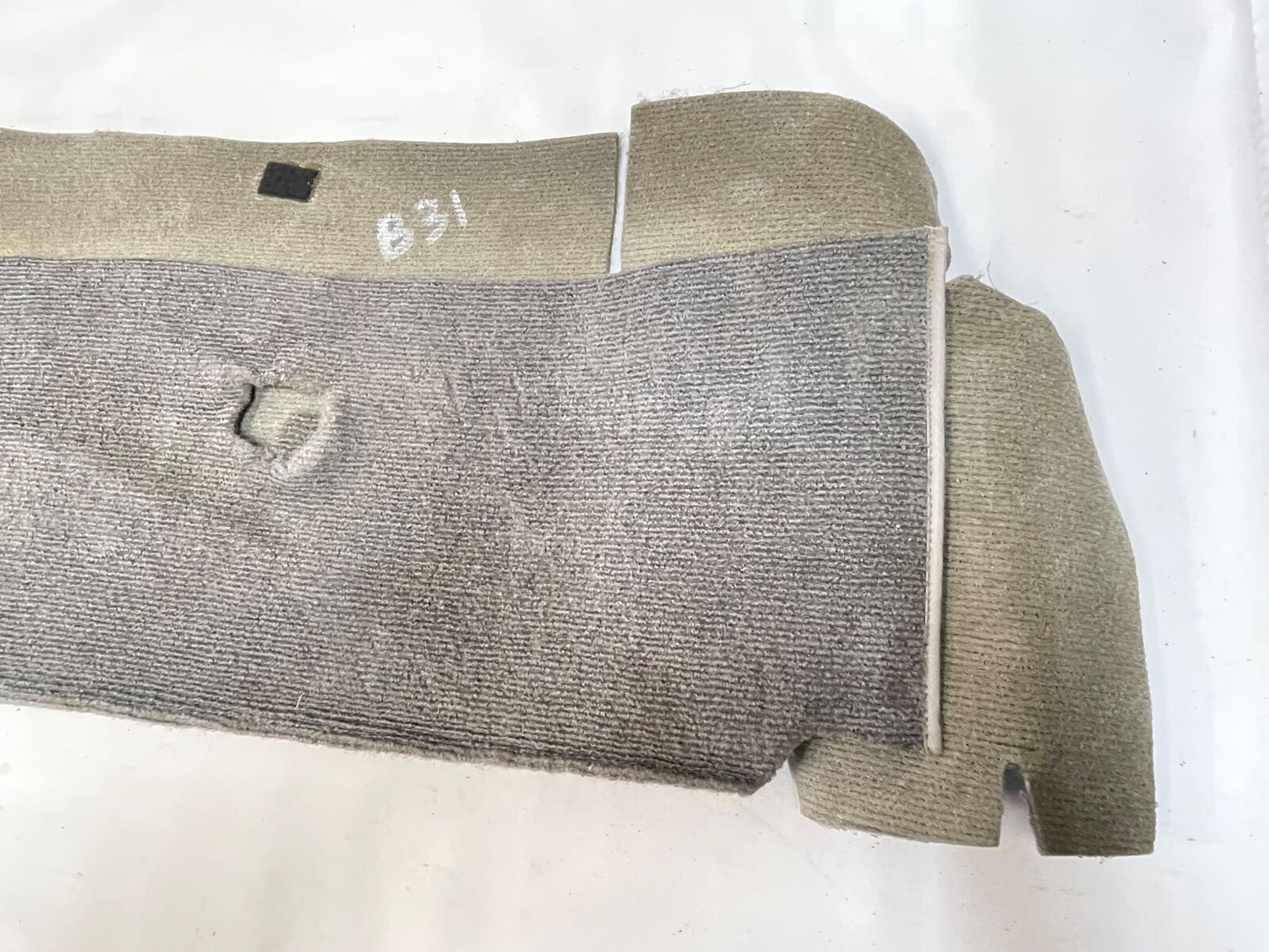 Alfombra gris para el paso de rueda trasero izquierdo/derecho de Jeep YJ Wrangler, compatible con modelos 87-91, ENVÍO GRATIS 