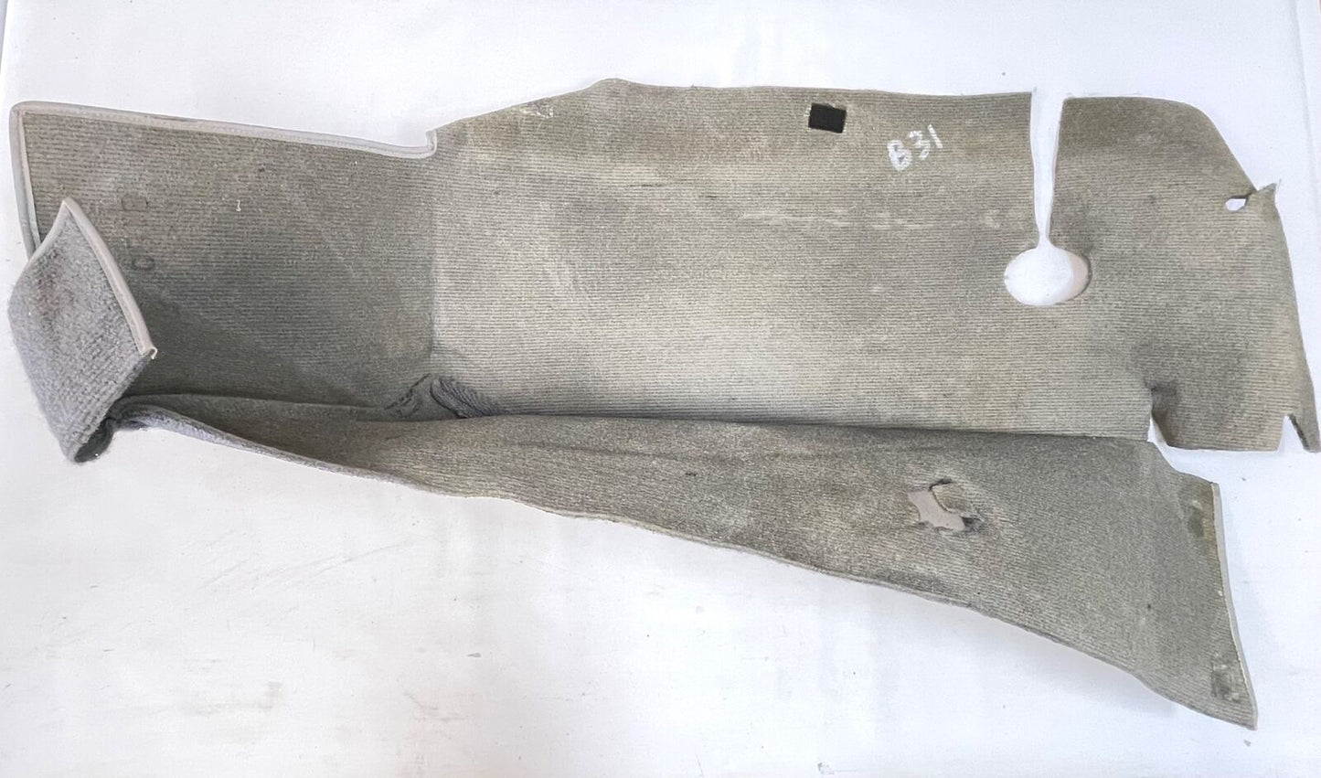 Alfombra gris para el paso de rueda trasero izquierdo/derecho de Jeep YJ Wrangler, compatible con modelos 87-91, ENVÍO GRATIS 
