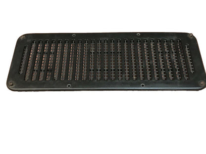 Ventilación de plástico para Jeep YJ Black Cowl, compatible con Wrangler 87-95 de 8 orificios 