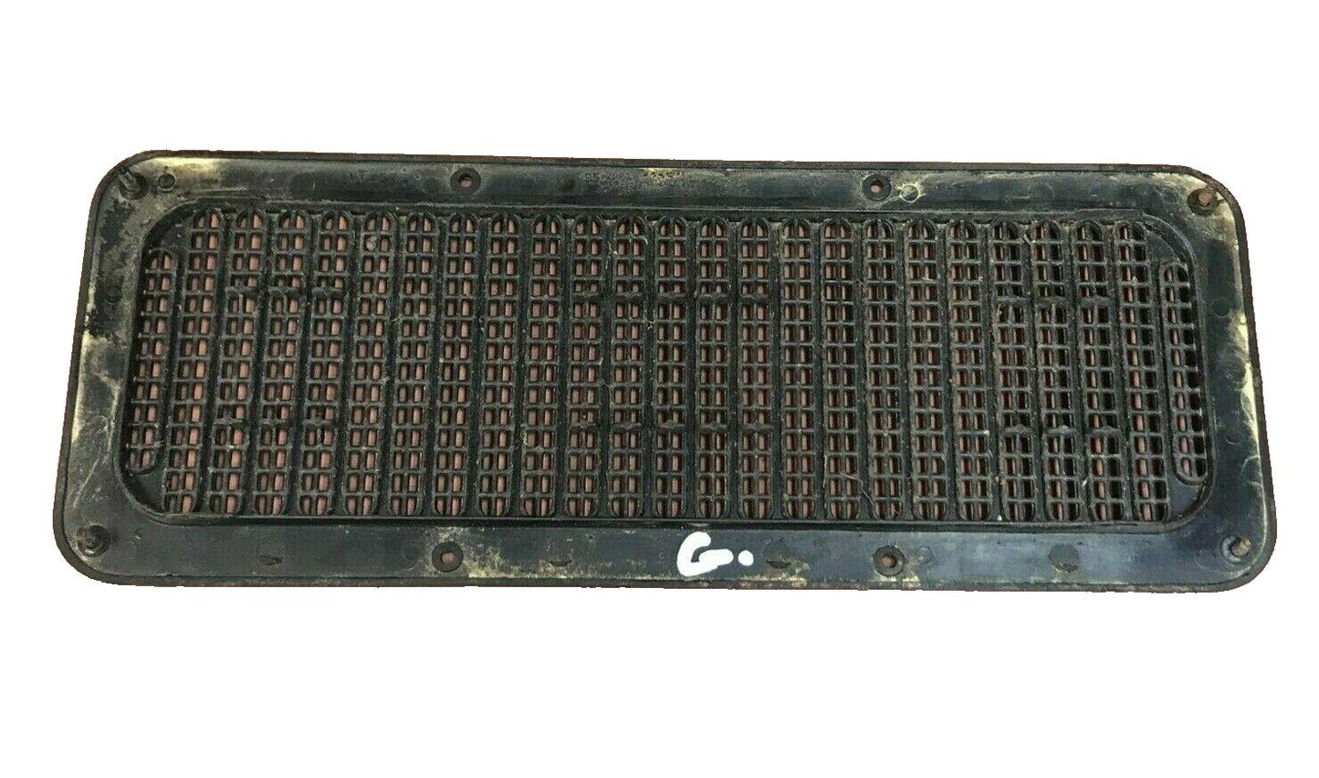 Ventilación de plástico para Jeep YJ Black Cowl, compatible con Wrangler 87-95 de 8 orificios 