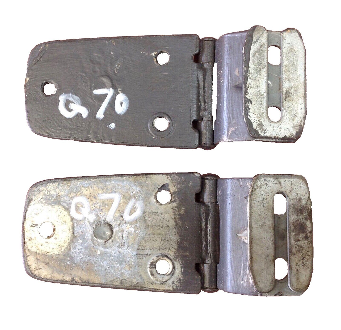 Bisagras de capó para Jeep TJ Wrangler (modelos 97-06, gris) 