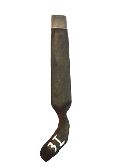 Hebilla del cinturón de seguridad del asiento delantero del Jeep YJ, extremo hembra del pasajero, 87-91, pestillo derecho del Wrangler 