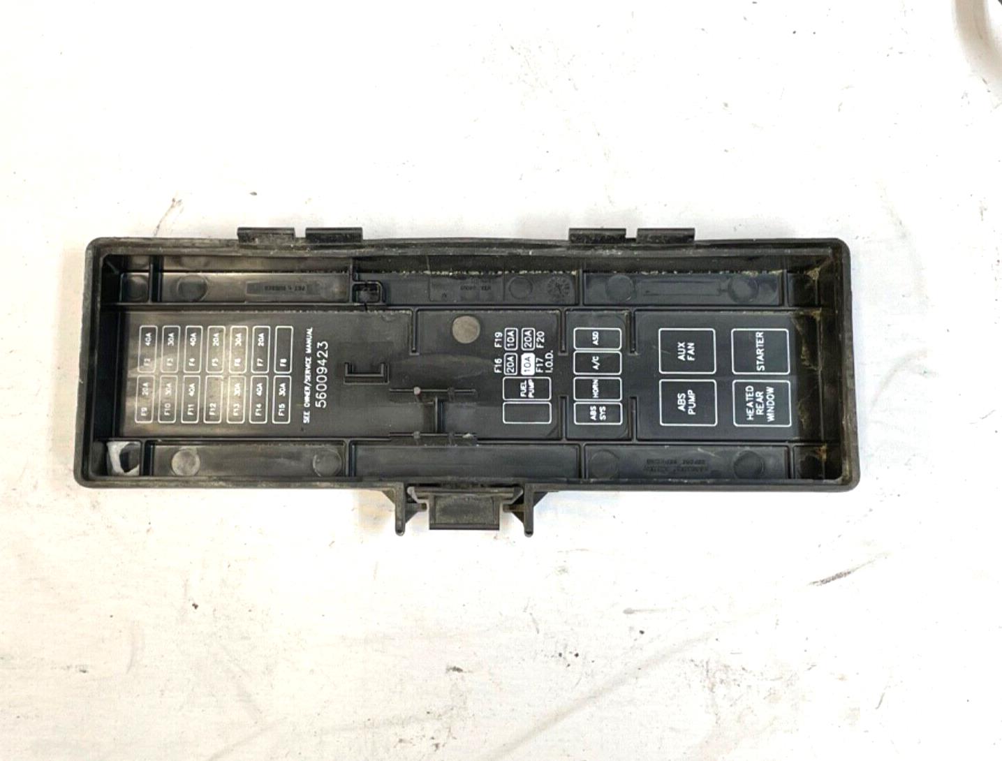 97 Jeep Wrangler TJ Fuse Box Wire Harness FREE SHIPPING 56009423
