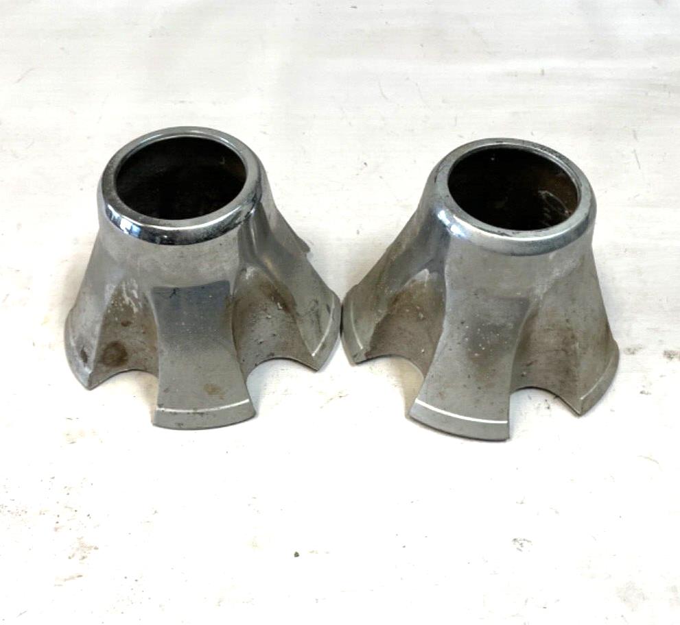 Jeep CJ Laredo chrome Center caps Front wheels CJ5 CJ7 CJ8 AMC cap wheel centers!