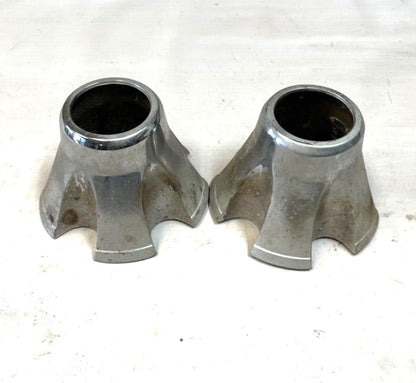 Jeep CJ Laredo chrome Center caps Front wheels CJ5 CJ7 CJ8 AMC cap wheel centers!