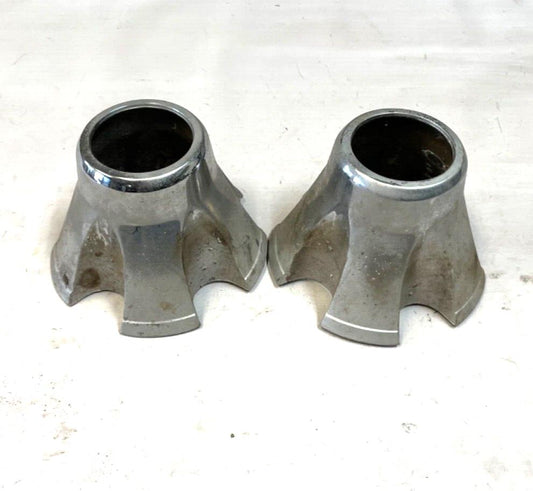 Jeep CJ Laredo chrome Center caps Front wheels CJ5 CJ7 CJ8 AMC cap wheel centers!
