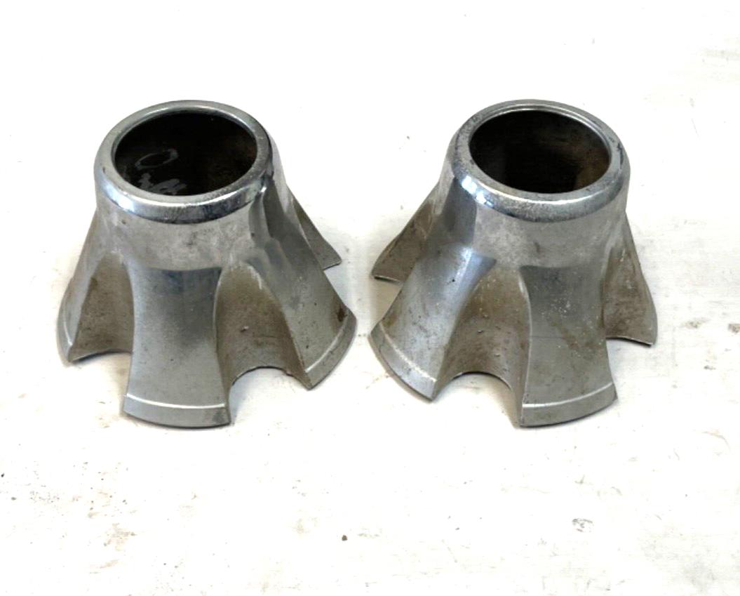 Jeep CJ Laredo chrome Center caps Front wheels CJ5 CJ7 CJ8 AMC cap wheel centers!