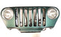 Parrilla delantera para Jeep TJ Wrangler, color verde oscuro, envío gratis. 