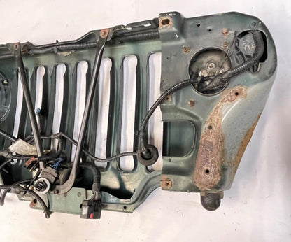 Parrilla delantera para Jeep TJ Wrangler, color verde oscuro, envío gratis. 