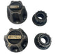 Bujes de bloqueo de 6 pernos para Jeep CJ CJ5 CJ7, eje delantero Dana 30 de 27 estrías ¡Advertencia! 