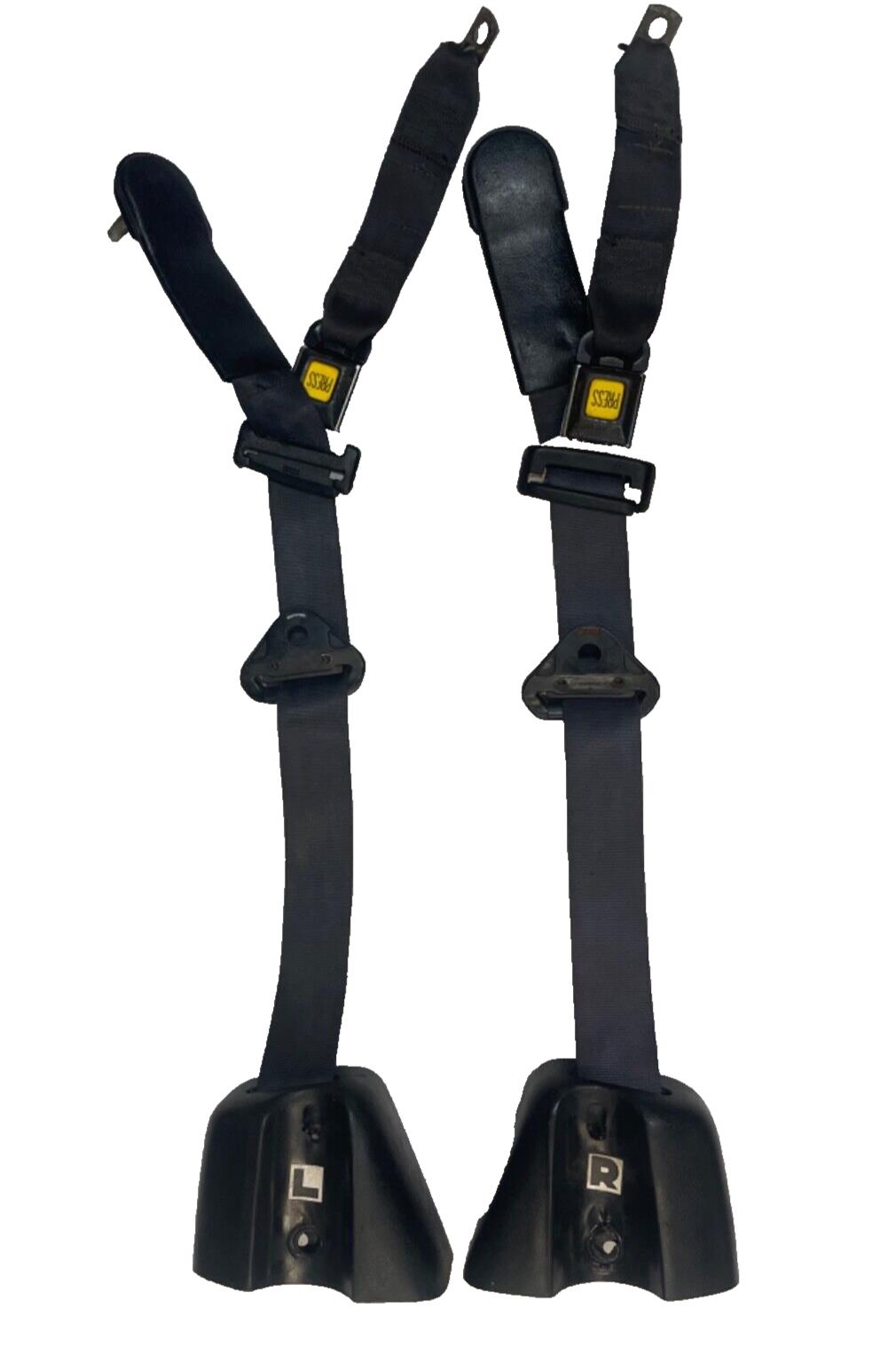 Cinturones de seguridad traseros para Jeep YJ, cinturón de hombro con hebilla hembra, compatible con Wrangler 92-95 