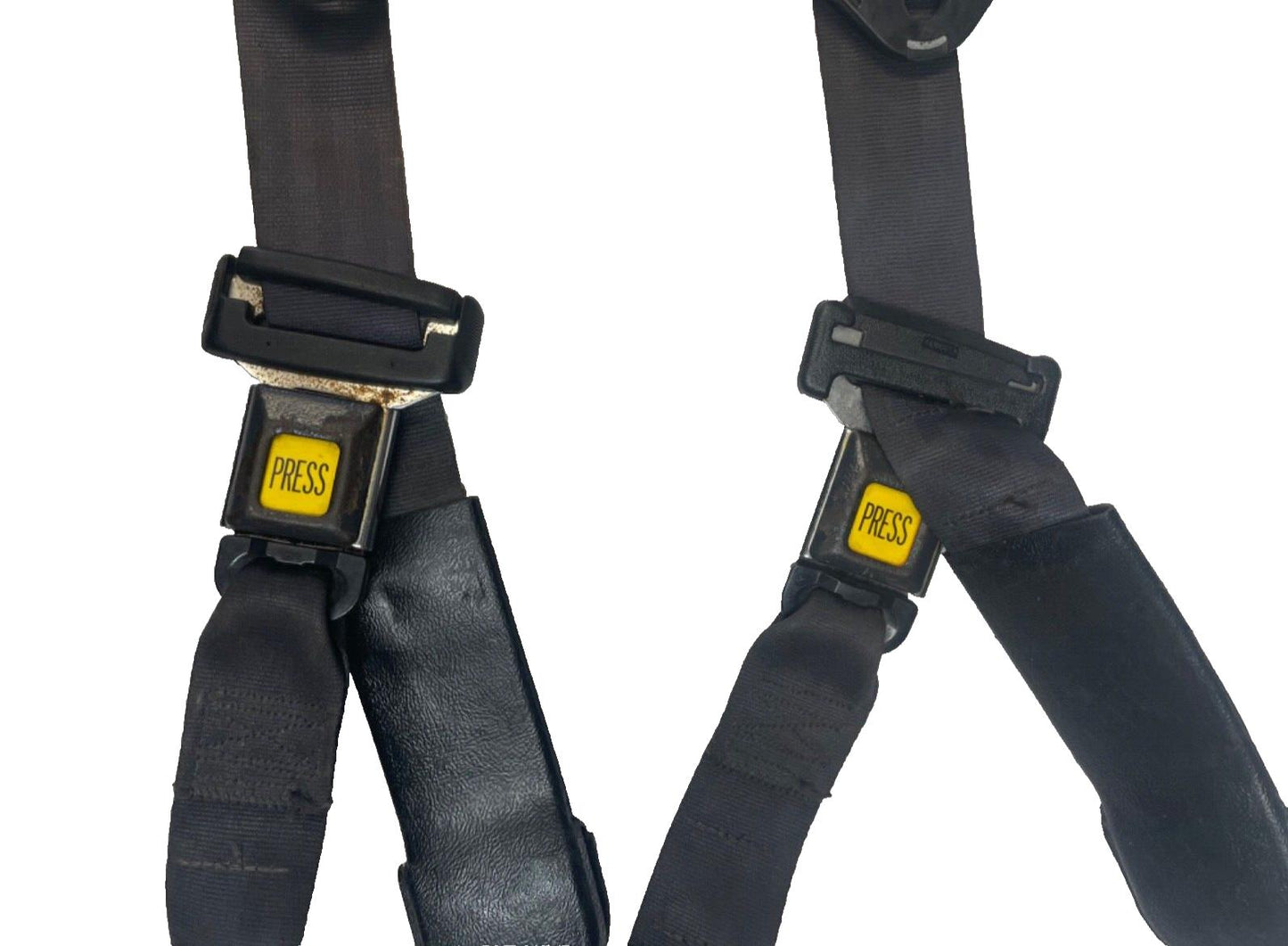 Cinturones de seguridad traseros para Jeep YJ, cinturón de hombro con hebilla hembra, compatible con Wrangler 92-95 