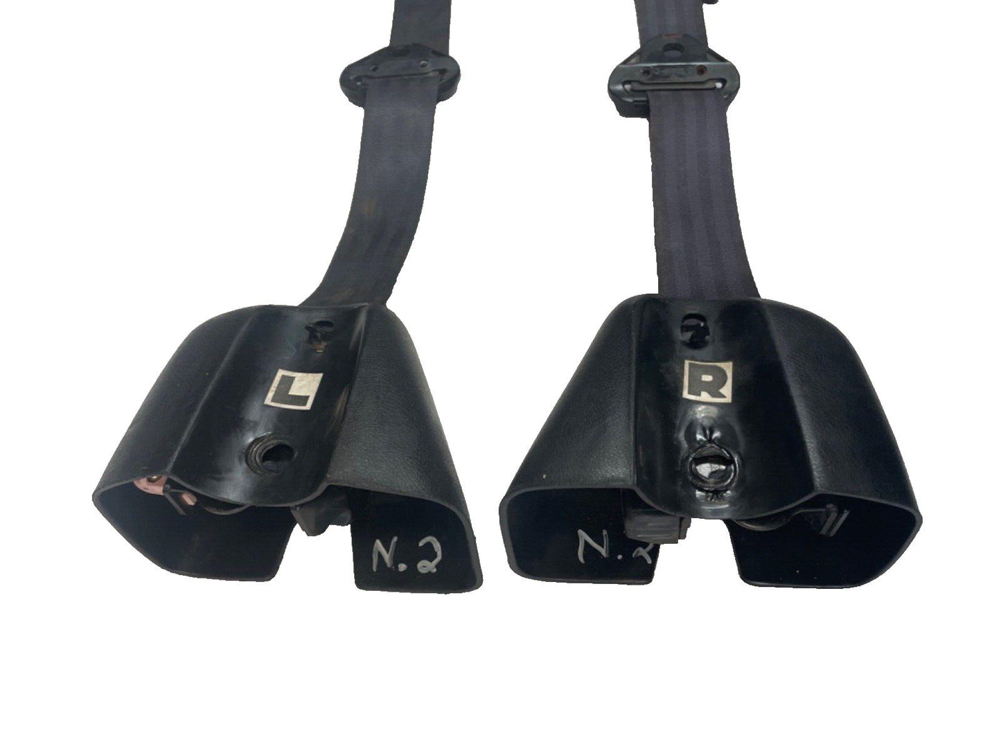 Cinturones de seguridad traseros para Jeep YJ, cinturón de hombro con hebilla hembra, compatible con Wrangler 92-95 