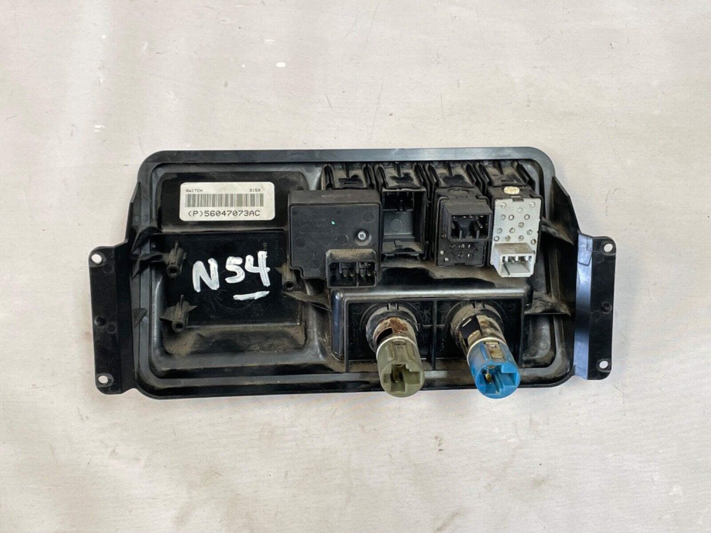 Jeep TJ Wrangler switch bezel axle lock defrost rear wiper power outlet Rubicon!