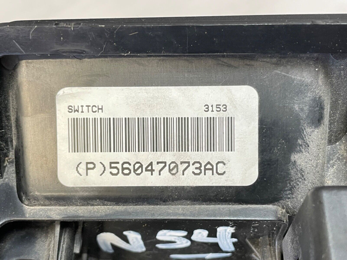 Jeep TJ Wrangler switch bezel axle lock defrost rear wiper power outlet Rubicon!