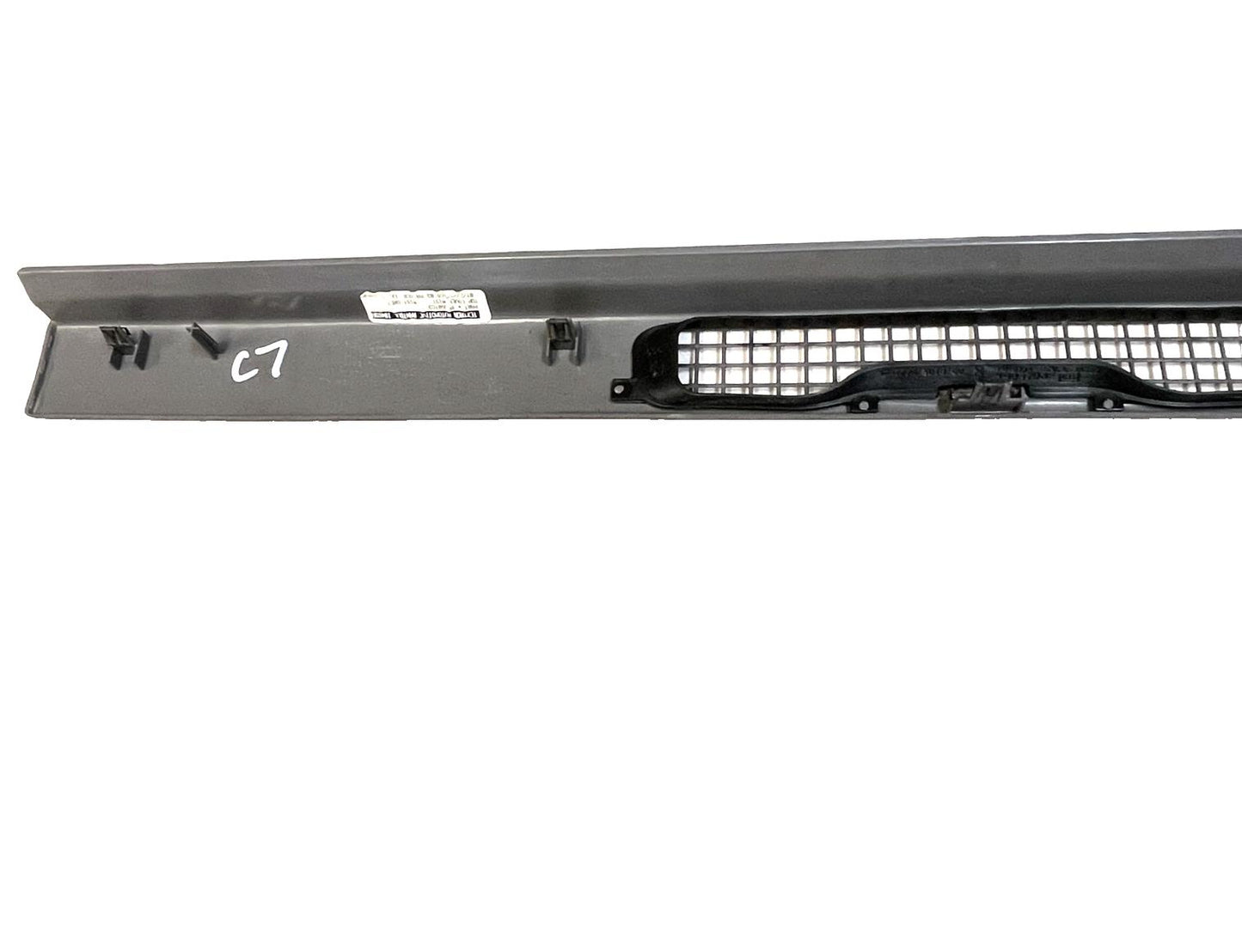 Embellecedor superior del tablero para Jeep TJ Wrangler, color gris niebla, bisel de ventilación del descongelador, gris, de fábrica 