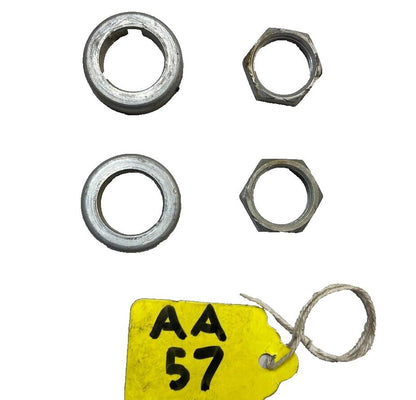 Tuercas y arandelas para varillaje de limpiaparabrisas de Jeep CJ, compatibles con modelos CJ5, CJ7 y CJ8 de 1972 a 1986 