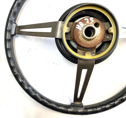 Jeep CJ steering wheel CJ5 CJ7 76-86 AMC horn button black J10 Cherokee AMC FSJ