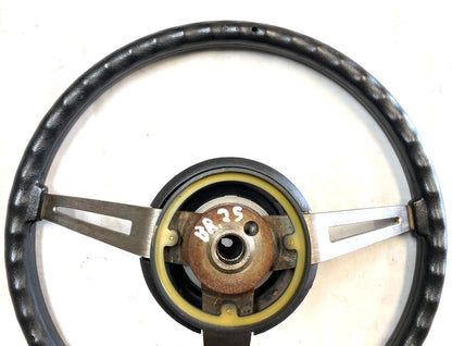 Jeep CJ steering wheel CJ5 CJ7 76-86 AMC horn button black J10 Cherokee AMC FSJ