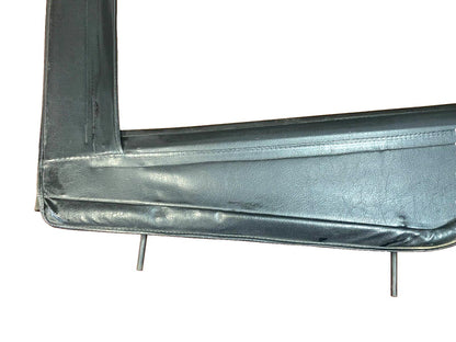 Jeep YJ Media puerta superior con marco de metal Parte superior estilo fábrica del lado del pasajero ¡Negro! 