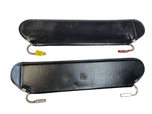 Par de viseras de fábrica para Jeep YJ Black Sun Visors, izquierda y derecha, 87-95 Wrangler, ENVÍO GRATIS 