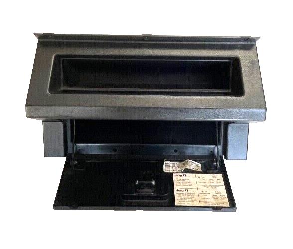 Jeep YJ dash trim 87-95 Wrangler dark grey glove box column radio OE gray!!