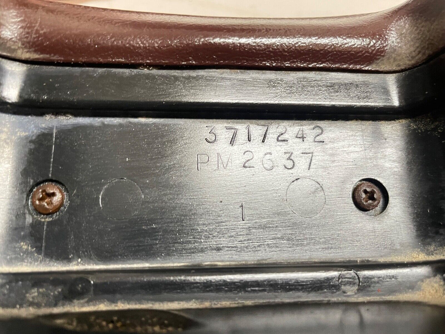 Apoyabrazos de puerta delantera Jeep Grand Wagoneer FSJ panel interior granate 
