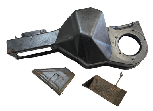Caja de calefacción Jeep CJ, carcasa exterior de plástico con puertas de ventilación CJ5 CJ7 78-86 calefacción 