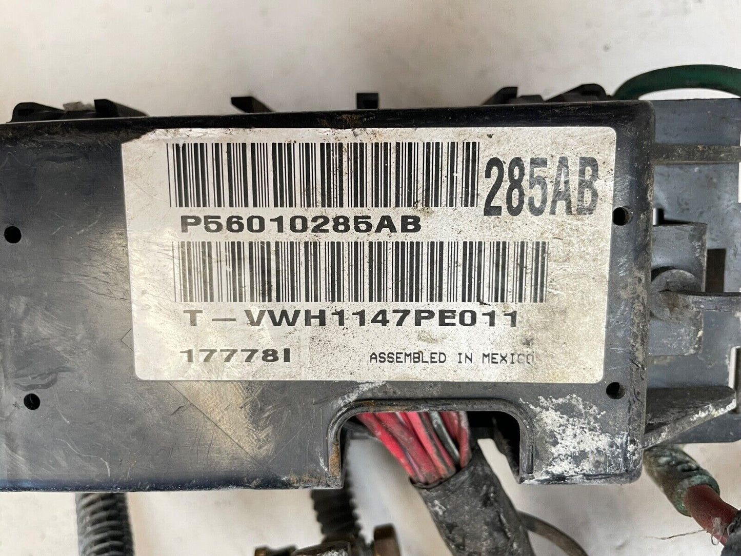 98 Jeep TJ Wrangler 2.5 Engine Wire Harness Wiring Loom P56010285AB 4 cyl Auto