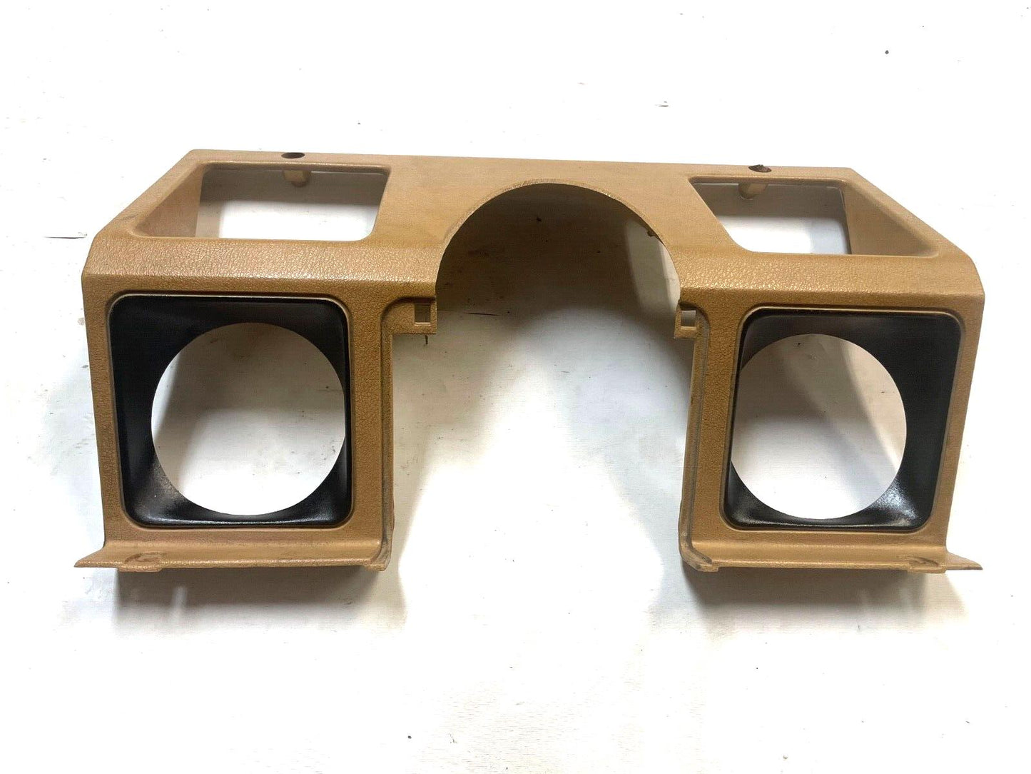 ¡Embellecedor del tablero del tacómetro y velocímetro del Jeep YJ en color Spice Tan Wrangler, columna de dirección! 