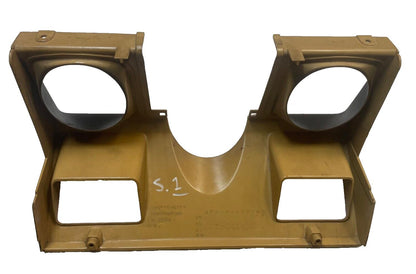 ¡Embellecedor del tablero del tacómetro y velocímetro del Jeep YJ en color Spice Tan Wrangler, columna de dirección! 