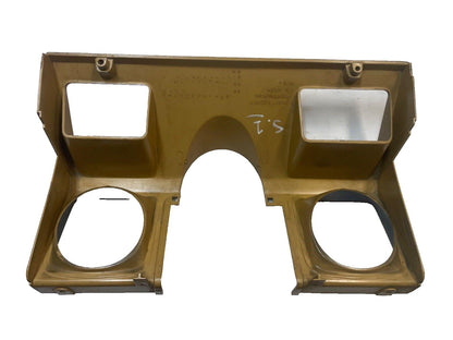 ¡Embellecedor del tablero del tacómetro y velocímetro del Jeep YJ en color Spice Tan Wrangler, columna de dirección! 