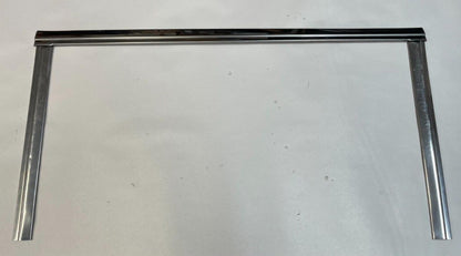 Full size Jeep Wagoneer Cherokee chrome passenger rear door window trim