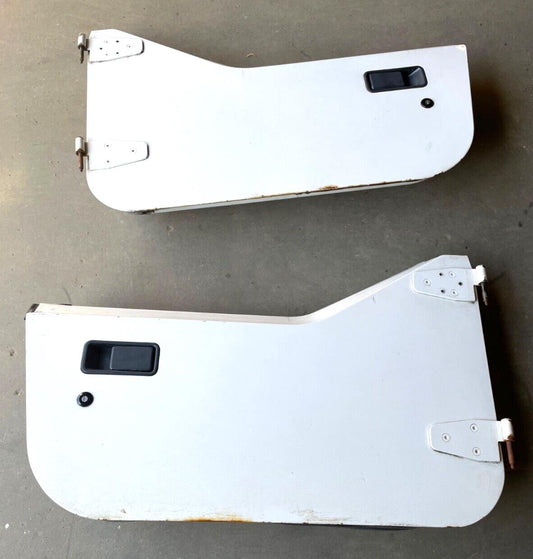 Jeep TJ Wrangler half doors factory left right door fits 97-06 FREE SHIP White